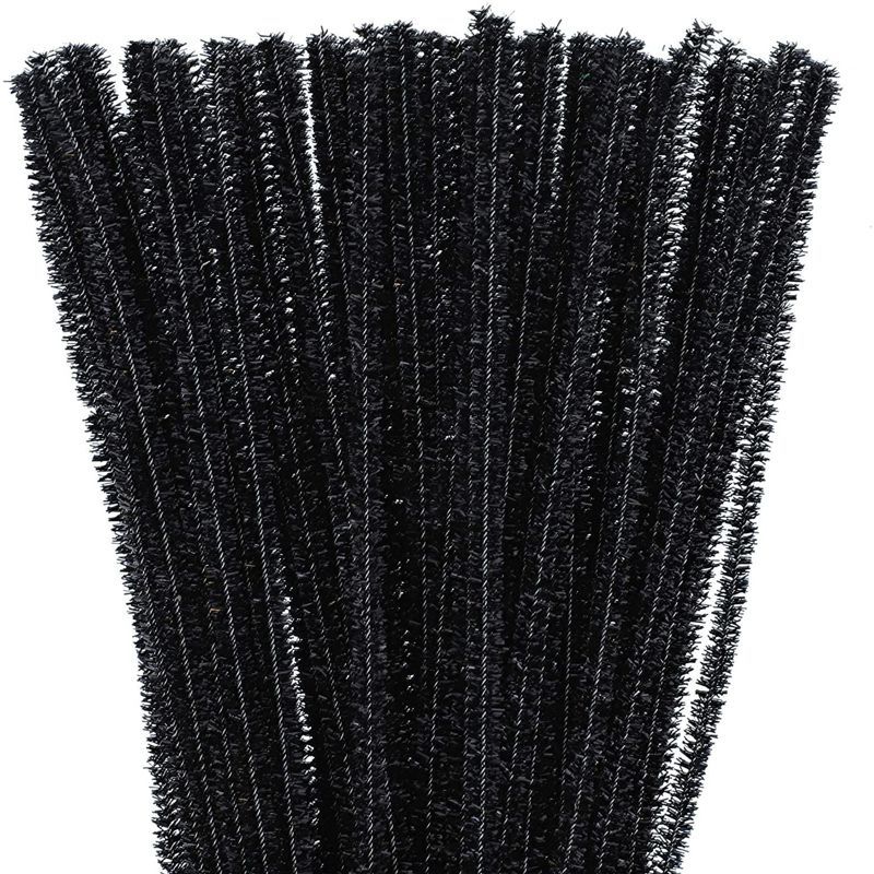 500 Pack Black Pipe Cleaners Craft Fuzzy Sticks Chenille Stems for Art Creative DIY Kids Creativi... | Target