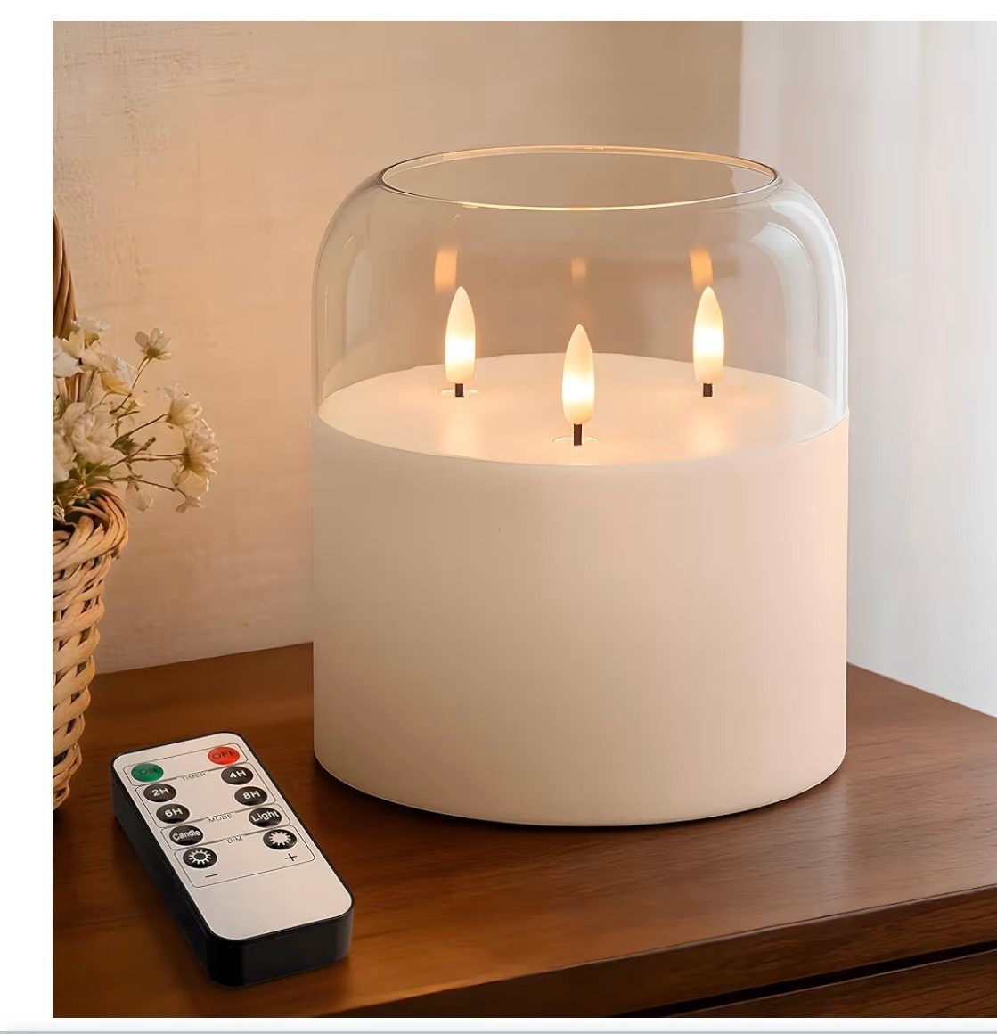 New Best Selling Flameless 3 Wick Candle

#LTKSaleAlert #LTKHome