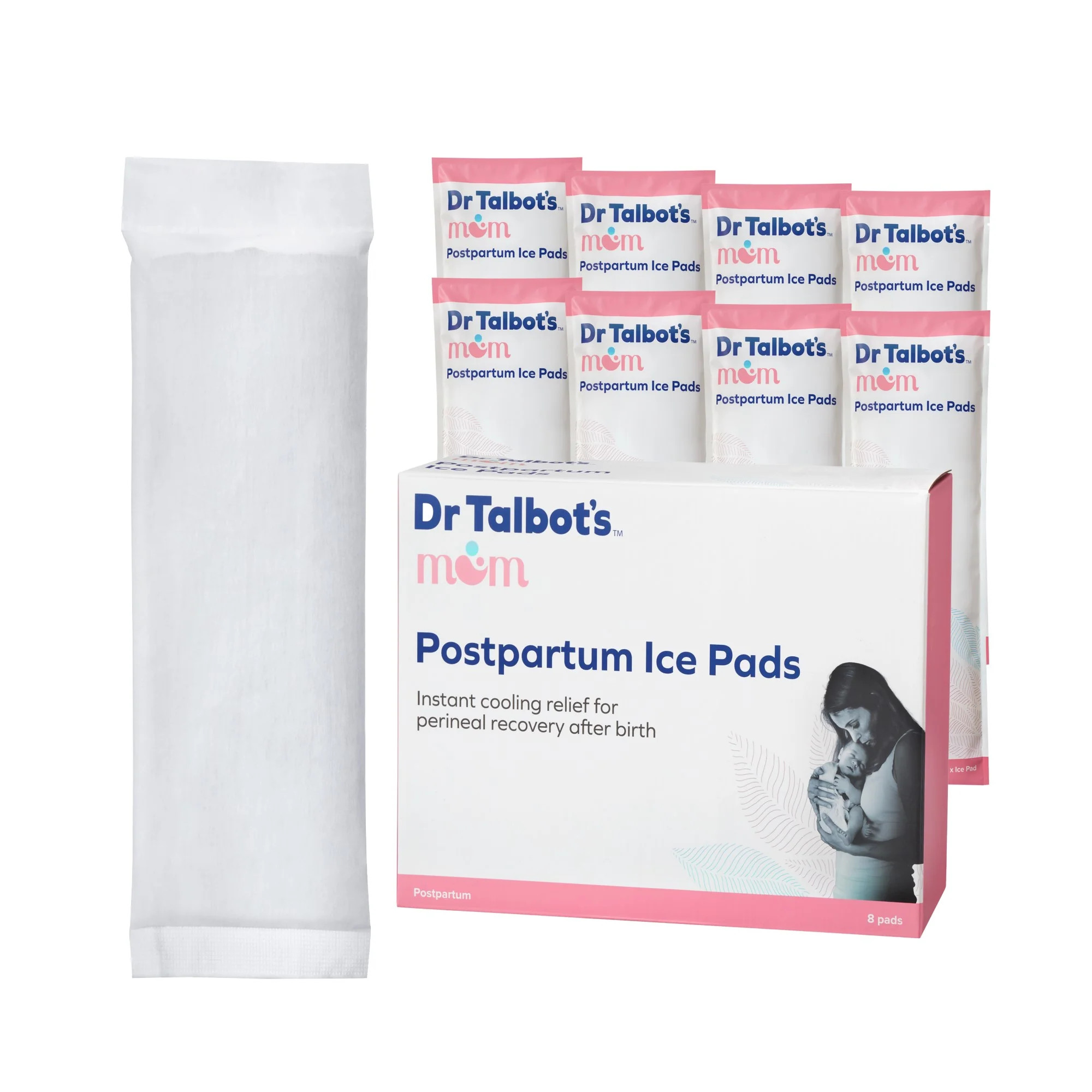 Postpartum Ice Pads (8-Pack) – Absorbent & Cooling Comfort | Dr. Talbot’s (US)