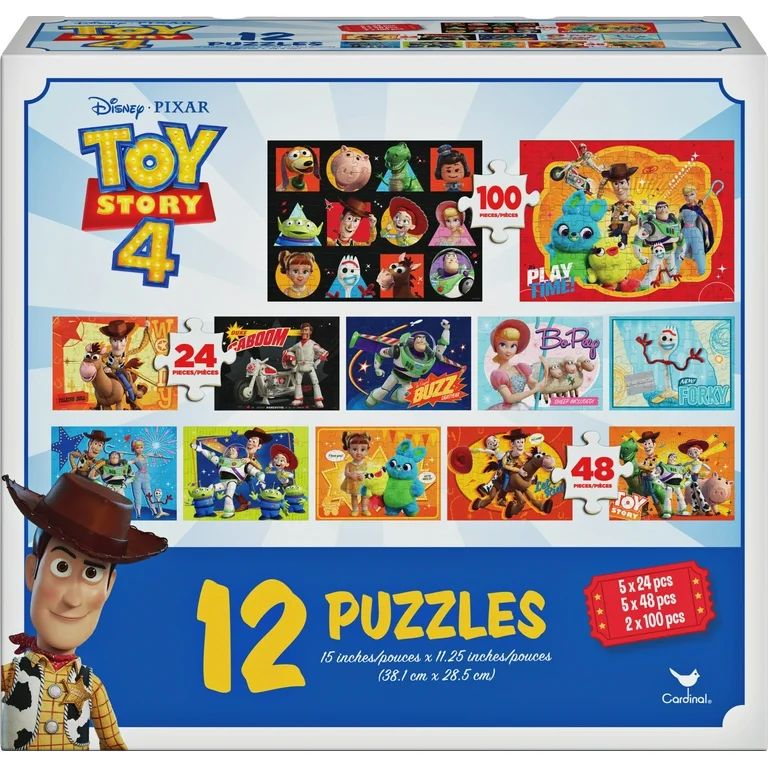 Licensed 12-Pack of Jigsaw Puzzles for Families and Kids Ages 4 and up (Styles May Vary) | Walmart (US)