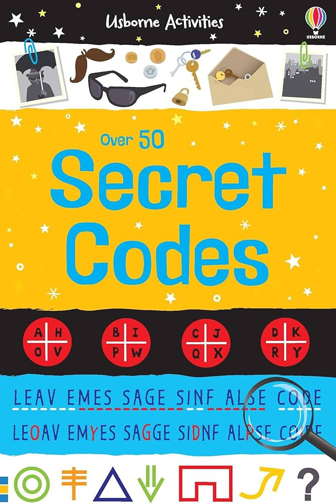Over 50 Secret Codes: An Entertaining Activity Book About Writing and Decoding for Kids (Ages 6-9... | Amazon (US)