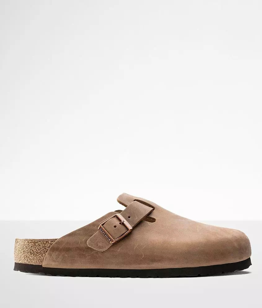 Boston Soft Leather Clog | Buckle