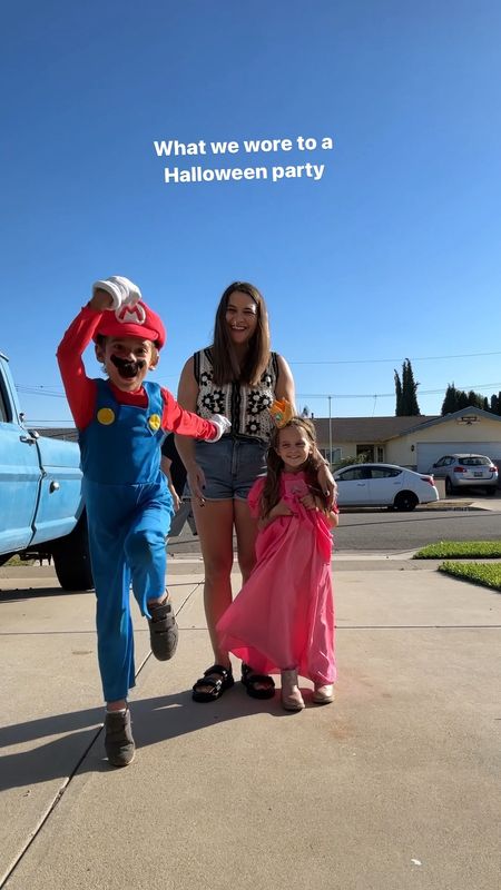 Halloween party ready 

Super Mario brothers 
Princess Peach 



#LTKfamily #LTKkids #LTKHalloween