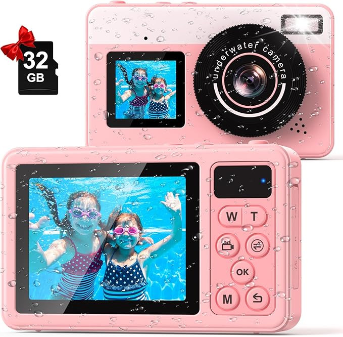 4K Underwater Digital Camera 48MP Waterproof Camera,10FT Floating Camera for Snorkeling,Surfing,S... | Amazon (US)