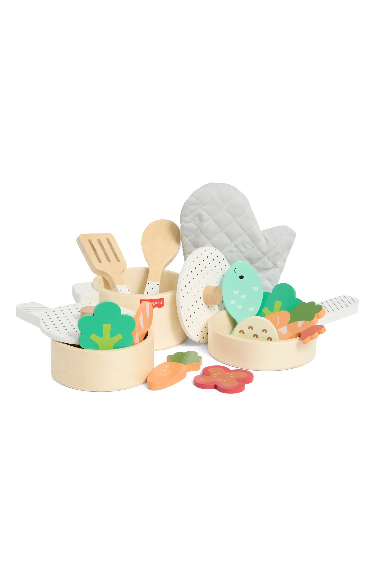 Kids' Wooden Pots & Pans Set | Nordstrom