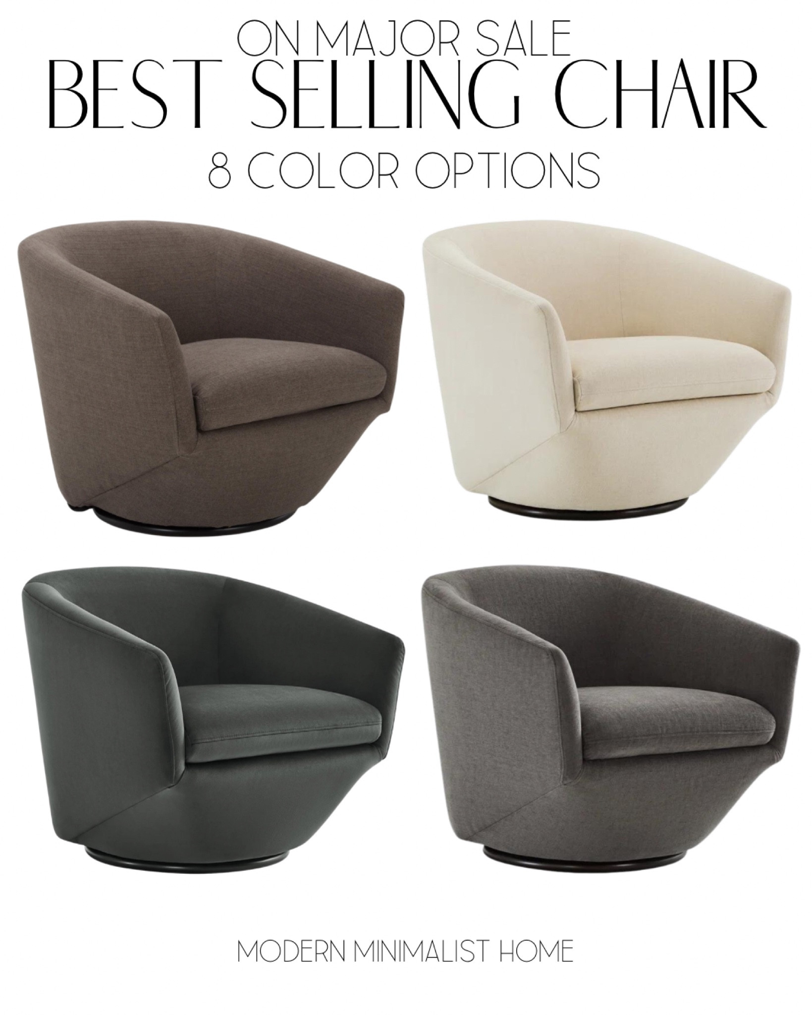 Best Selling Swivel chairs on major sale right now!

Chair and a half, chairs living room, chairs, accent chairs living room, accent chairs, accent chairs living room, swivel accent chair, swivel, swivel account chair, swivel chair, leather swivel chair, Home, home decor, home decor on a budget, home decor living room, modern home, modern home decor, modern organic, Amazon, wayfair, wayfair sale, target, target home, target finds, affordable home decor, cheap home decor, sales

#LTKhome #LTKsalealert #LTKFind
