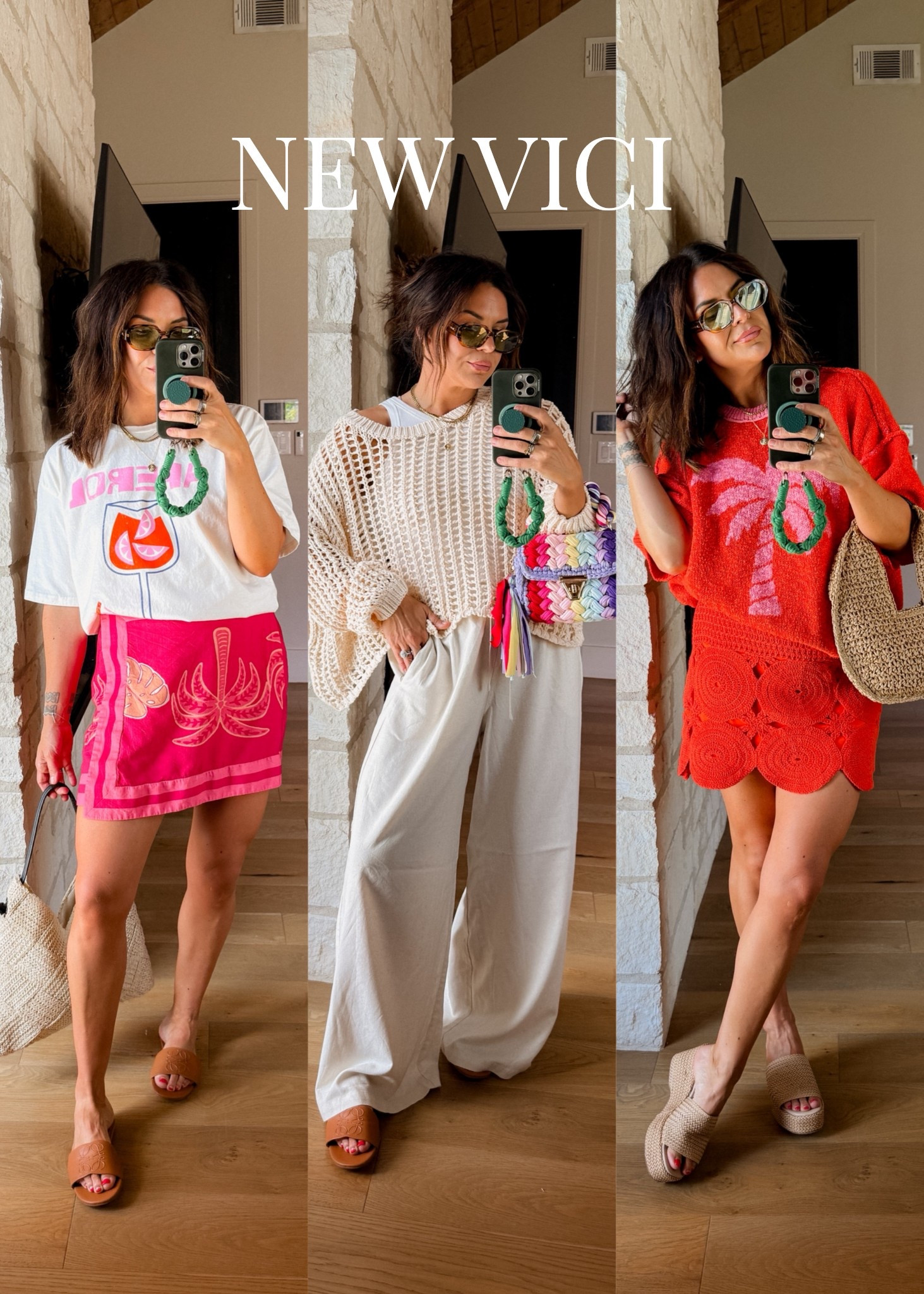 New Vici drop! 
I get the large in everything usually
Orange skirt is an XL
pants & denim shorts are XL

40% code: BWC40

@Vici #VICIPartner

#LTKootd #LTKMothersDay #LTKMidsize