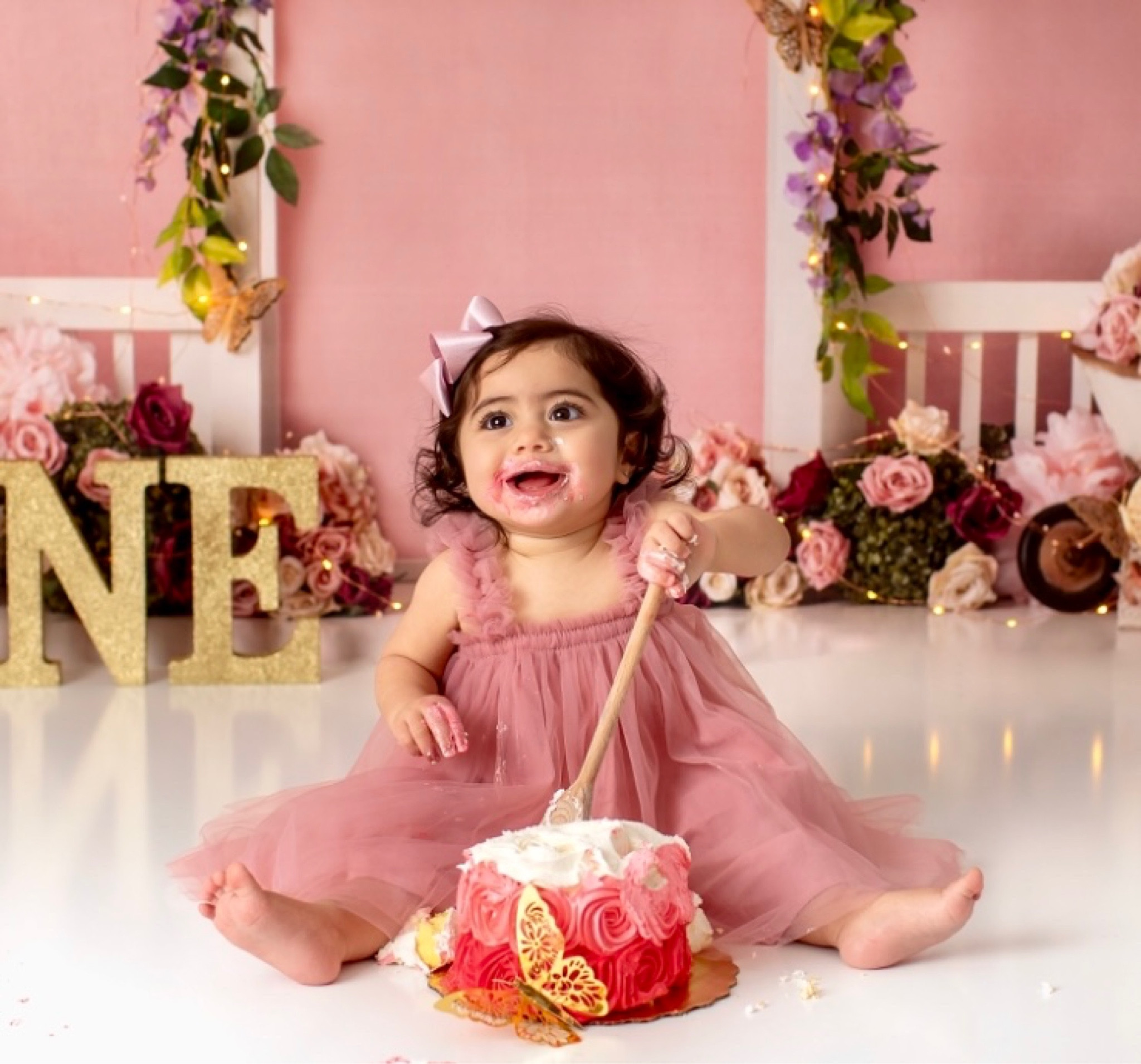 My daughters first birthday photoshoot dress 😍 —Baby girls mesh tulle party dress

-runs a little big, she’s wearing the size 9 months in the color “dusty rose"

#LTKFind #LTKkids #LTKbaby