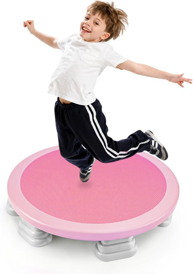 Mini Trampoline for Kids, Toddlers Trampoline, Indoor Outdoor Bounce Board, Bouncing Board, Senso... | Amazon (US)