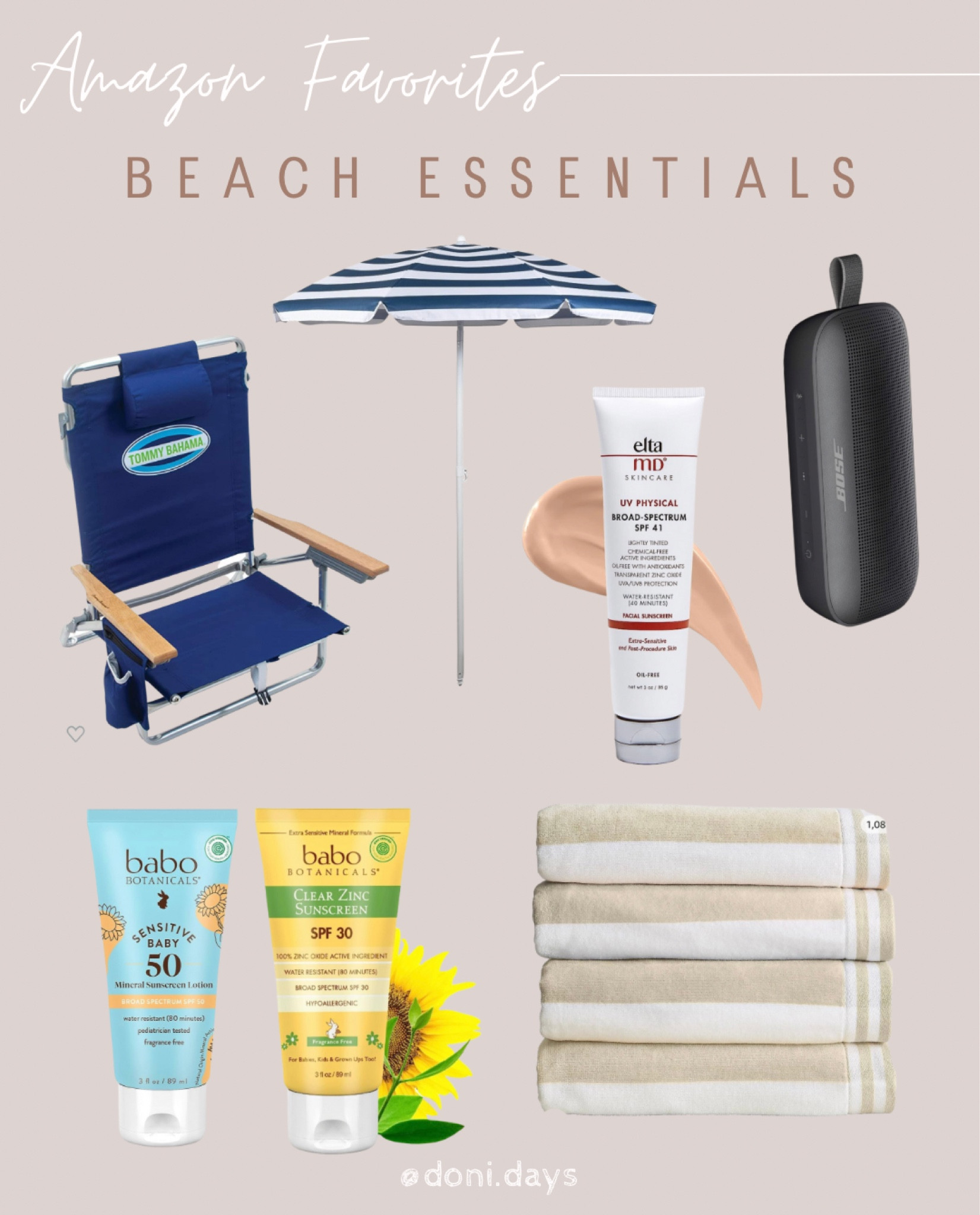 Amazon favorites - beach essentials for the whole family! 

#LTKSeasonal #LTKswim #LTKtravel