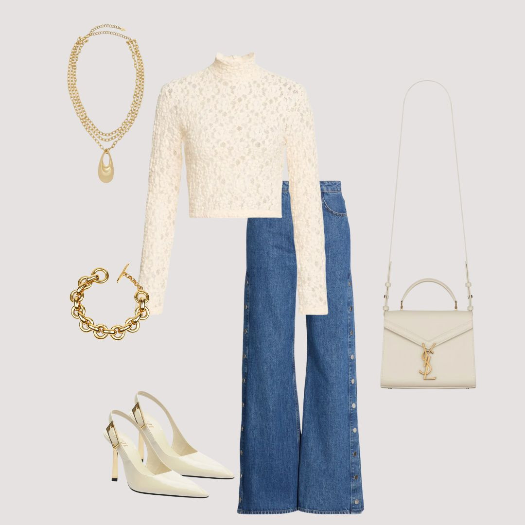 Obsessed with this outfit!! this look is so simple yet uique 

 #LTKSeasonal #LTKStyleTip #LTKShoeCrush