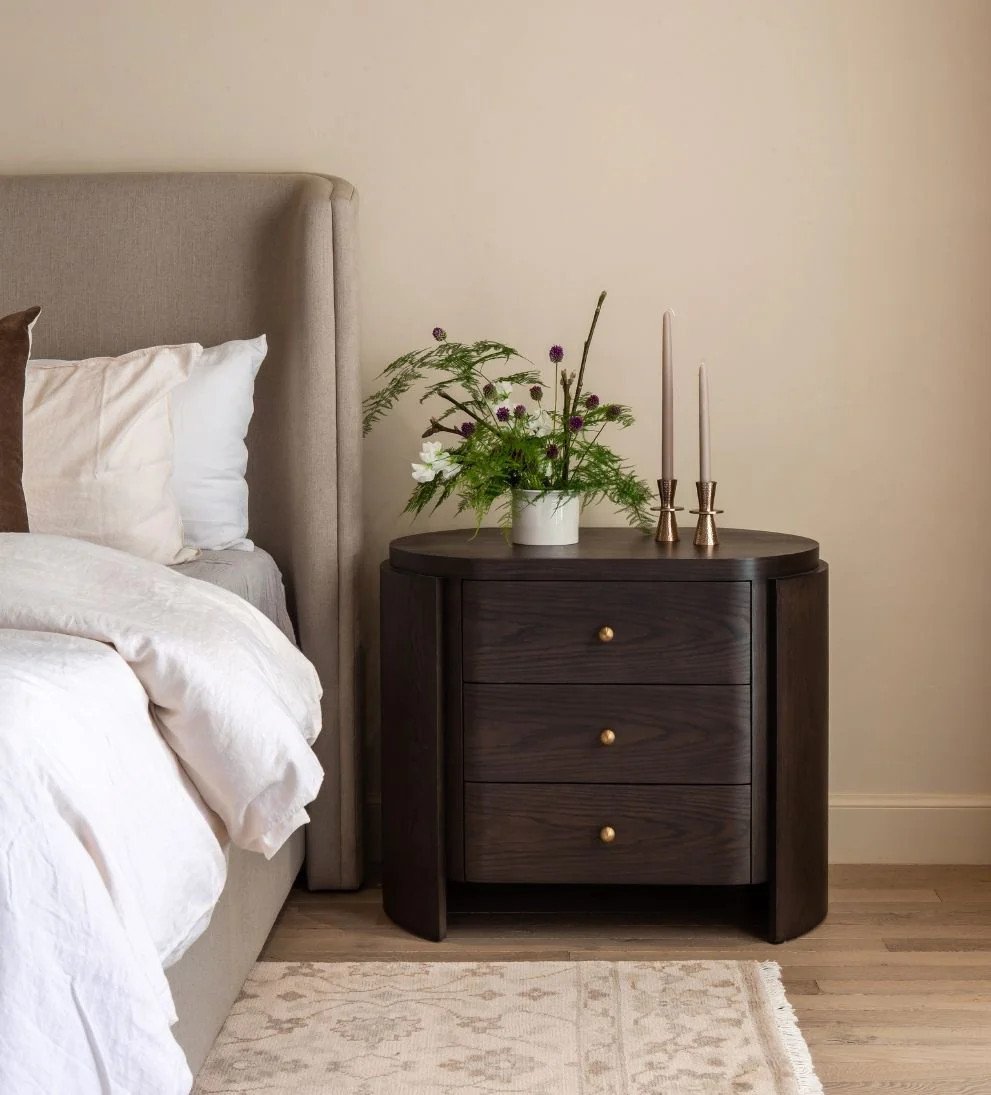 Logan Nightstand Espresso | Le Mae | Le Maé