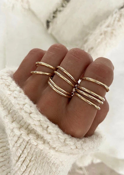 Pure Stacking Ring | James Michelle