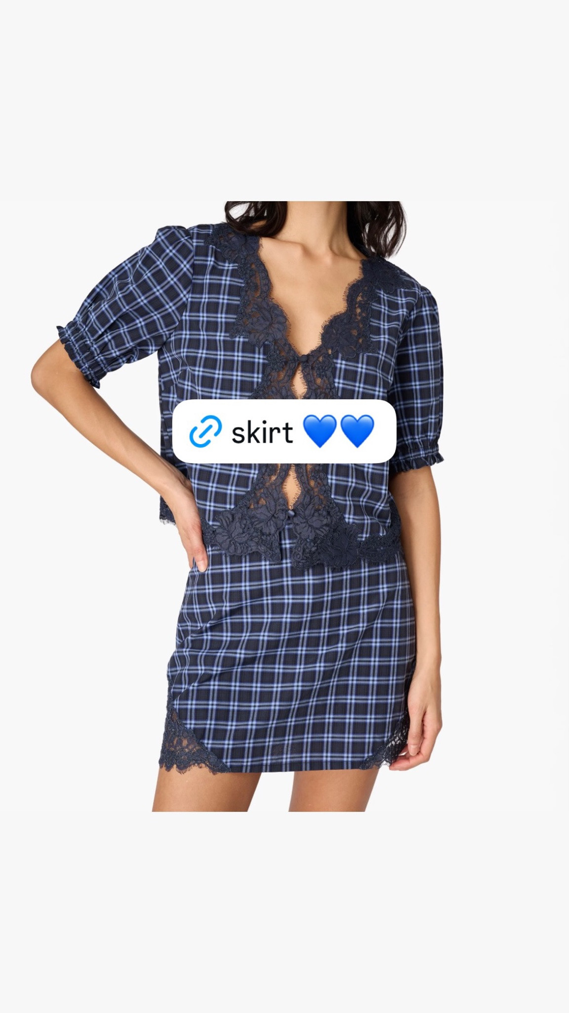 Plaid style, cool girl style, plaid and lace, cool girl aesthetic