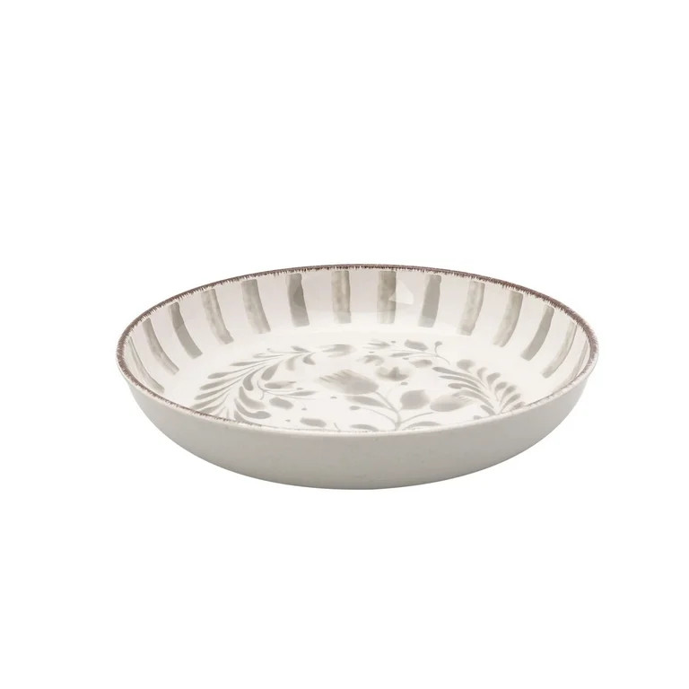 Better Homes & Gardens Bamboo Melamine Dinner Bowl, Grey | Walmart (US)