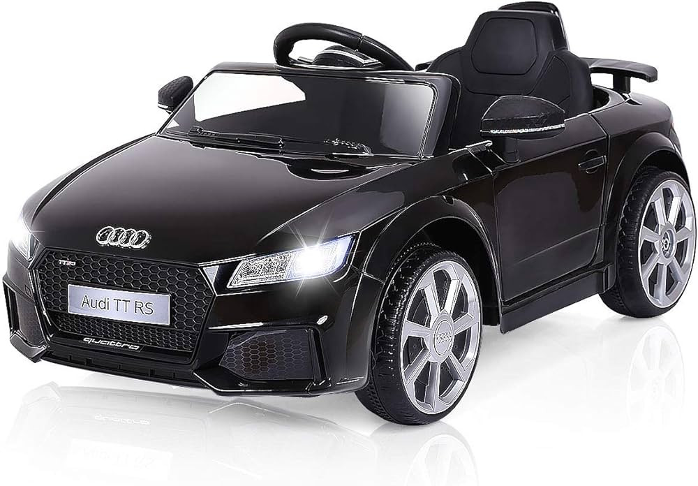 Costzon Kids Ride On Car, 12V Licensed Audi TT RS, Battery Powered Electric Ride On Vehicle w/Par... | Amazon (US)