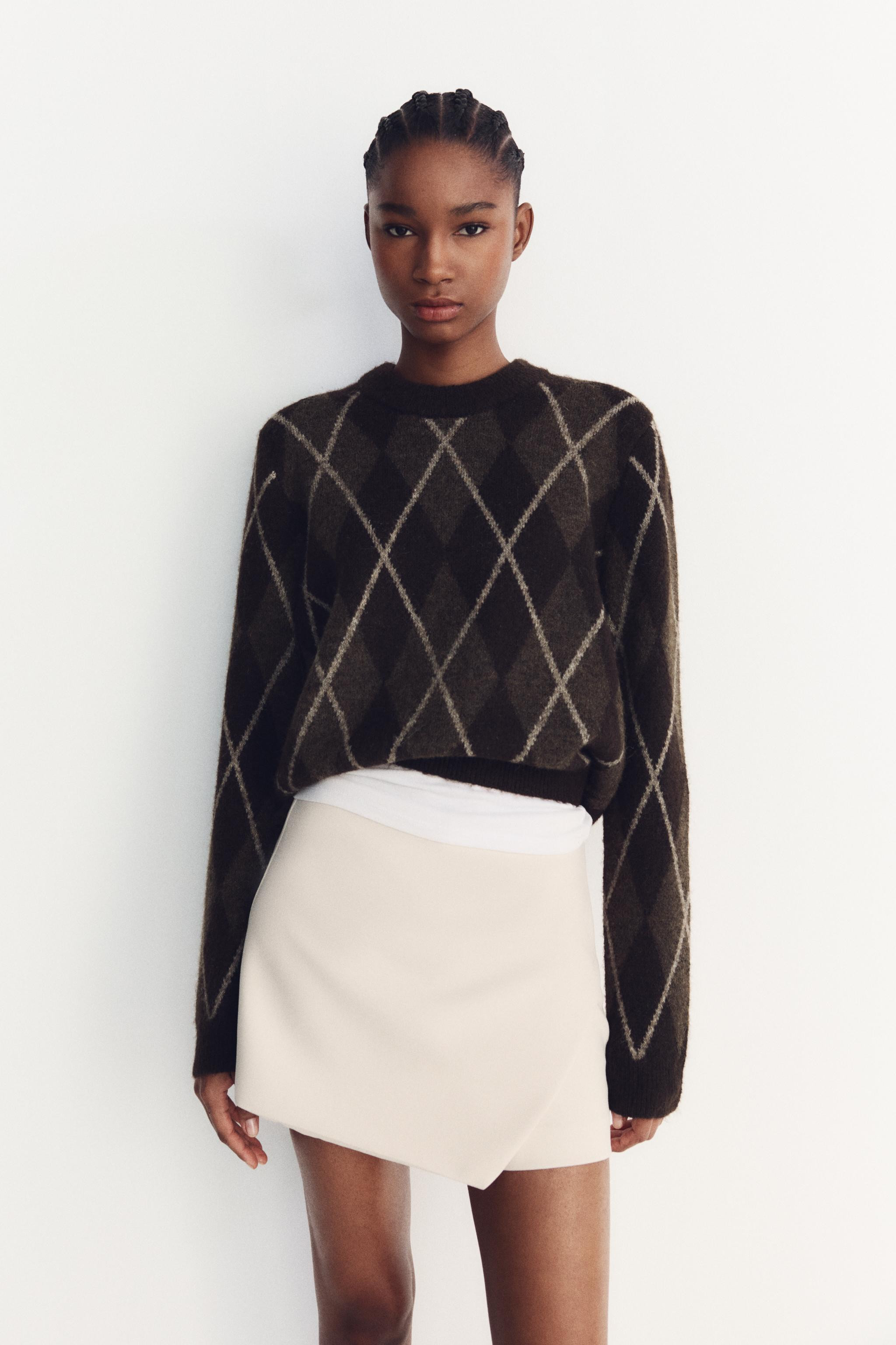 ASYMMETRIC SKORT | Zara US