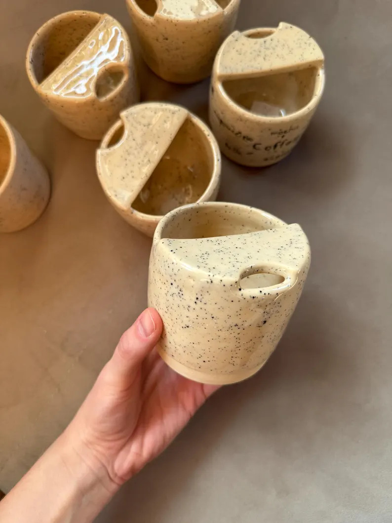 Custom Travel Ceramic Coffee sculpture figurine mug - Personalized Customizable Unique Gift for B... | Etsy (US)