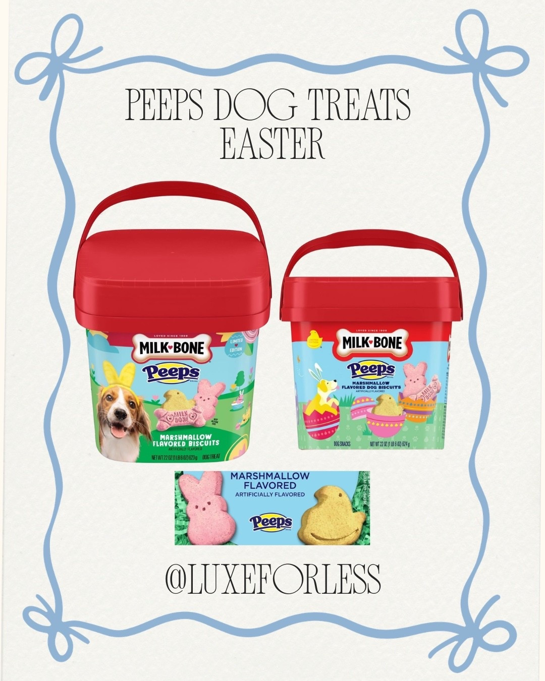 Calling all dog moms!!! 📢🦮
PEEP these dog treats for Easter! 🐣🐰

#LTKmomlife #LTKfoodie #LTKSeasonal