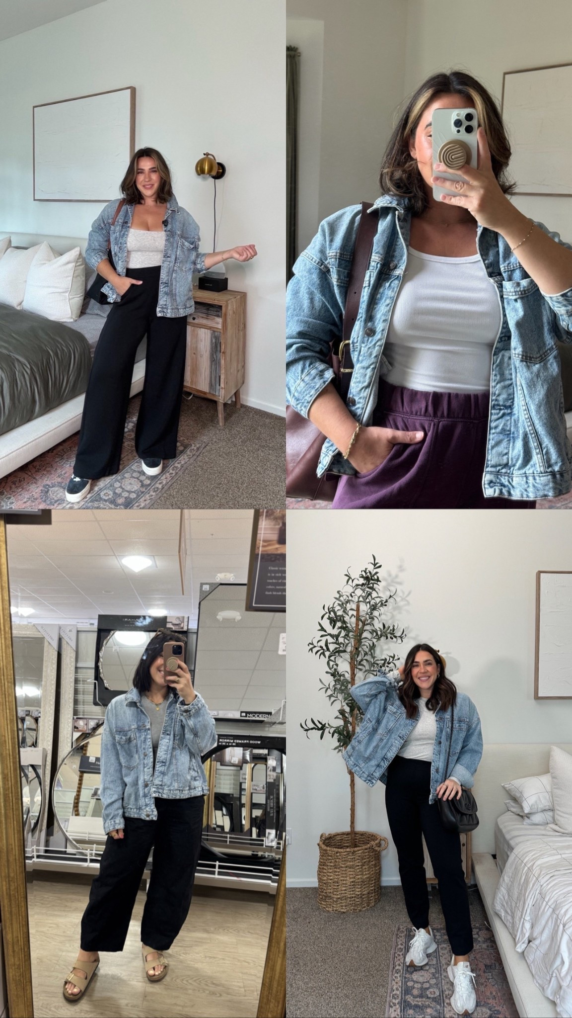 My favorite Jean jacket I found in stock and on sale! Not the exact wash but a little darker. It's the best fit, boxy and oversized, can be worn with literally anything. I've had for years. 

I do a L!

#LTKSaleAlert #LTKMidsize #LTKootd