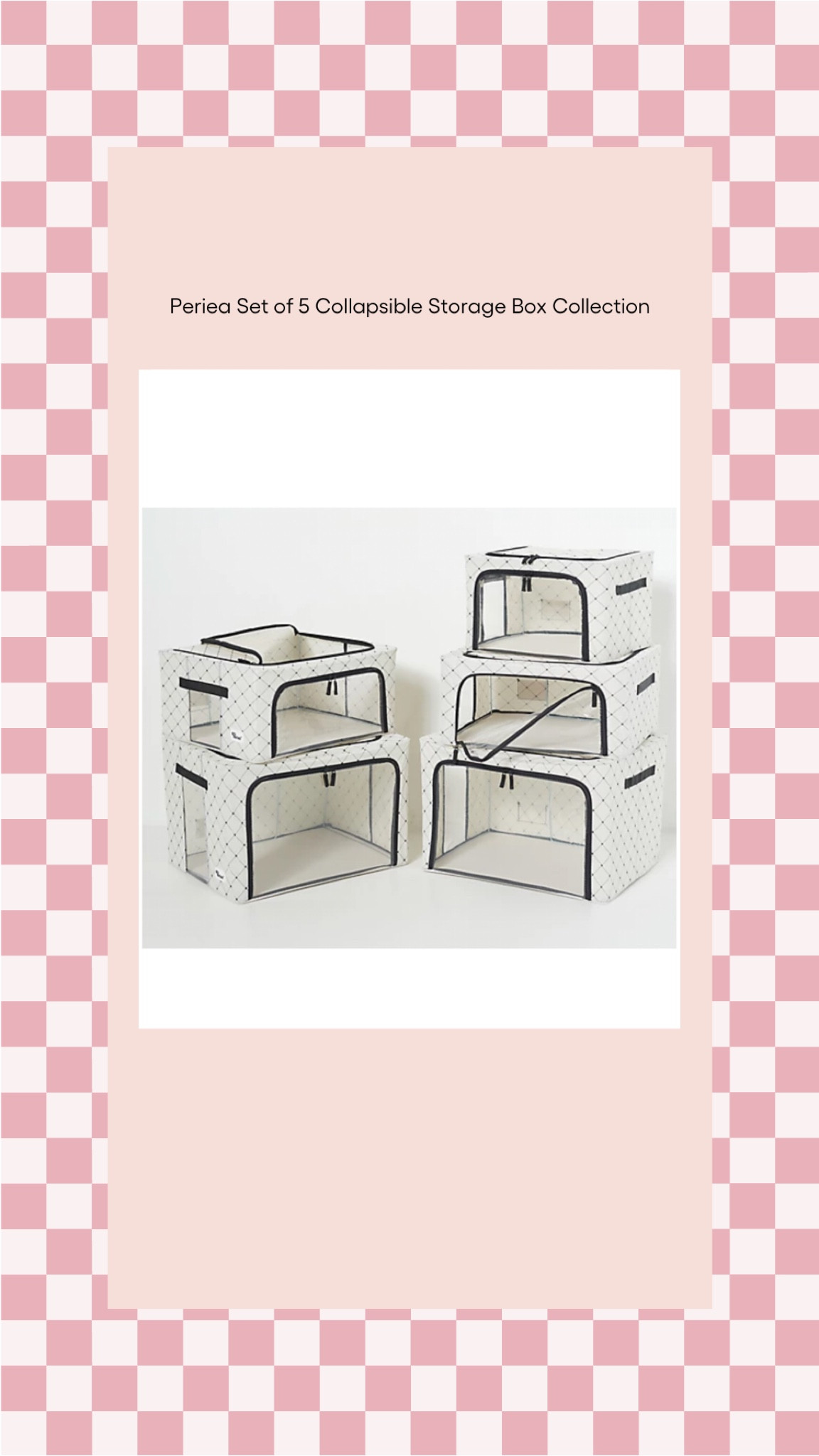 Great for storage and look so good! #qvc 