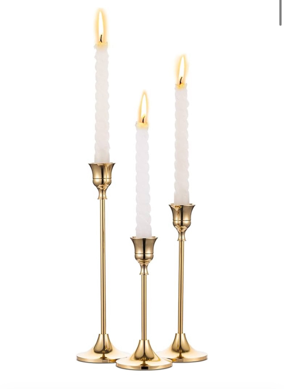 Gold candlestick holder

#LTKHoliday #LTKSeasonal #LTKHome
