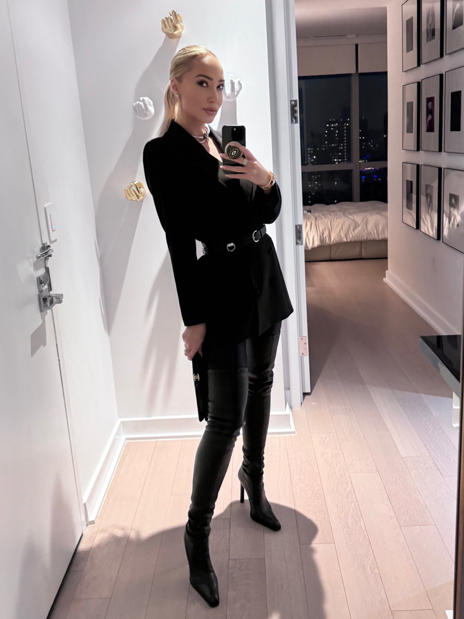 💣

Belt: Hermes
Necklace: Givenchy 
Bag: Chanel python clutch 

#LTKstyletip #LTKparties #LTKsalealert