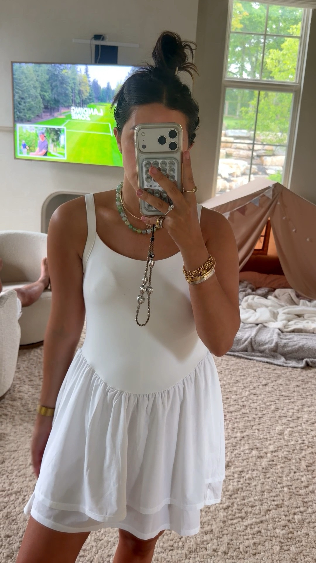 Target tennis dress! 
Size: medium 

Dressupbuttercup.com #dressupbuttercup #dederaad

#LTKootd #LTKmomlife #LTKSeasonal