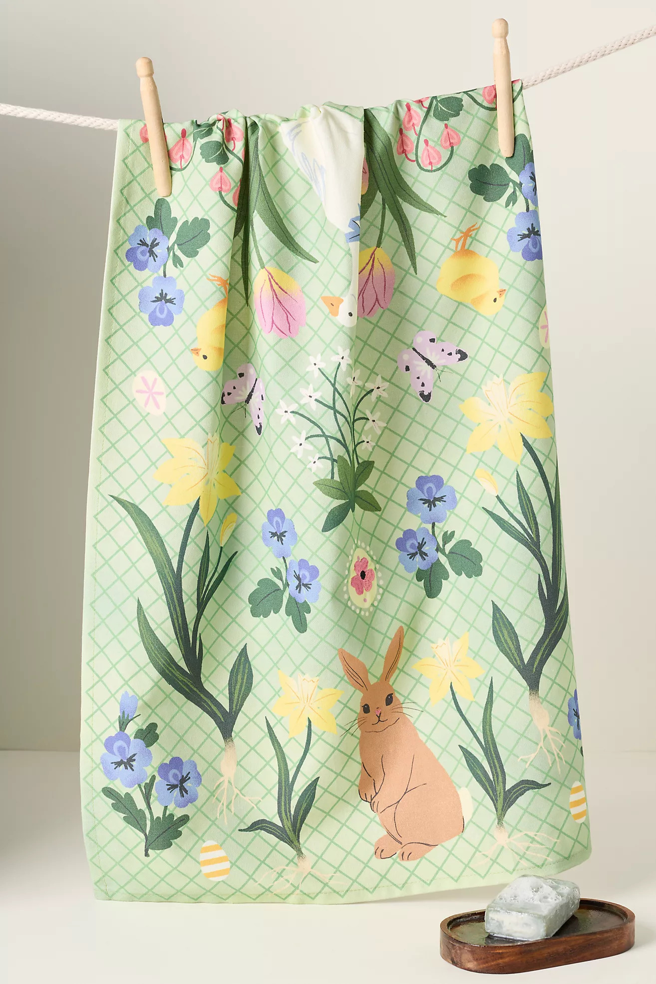 Easter Bunny Dish Towel | Anthropologie (US)