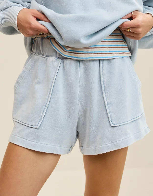 Aerie Go-To Fleece Short | American Eagle Outfitters (US & CA)