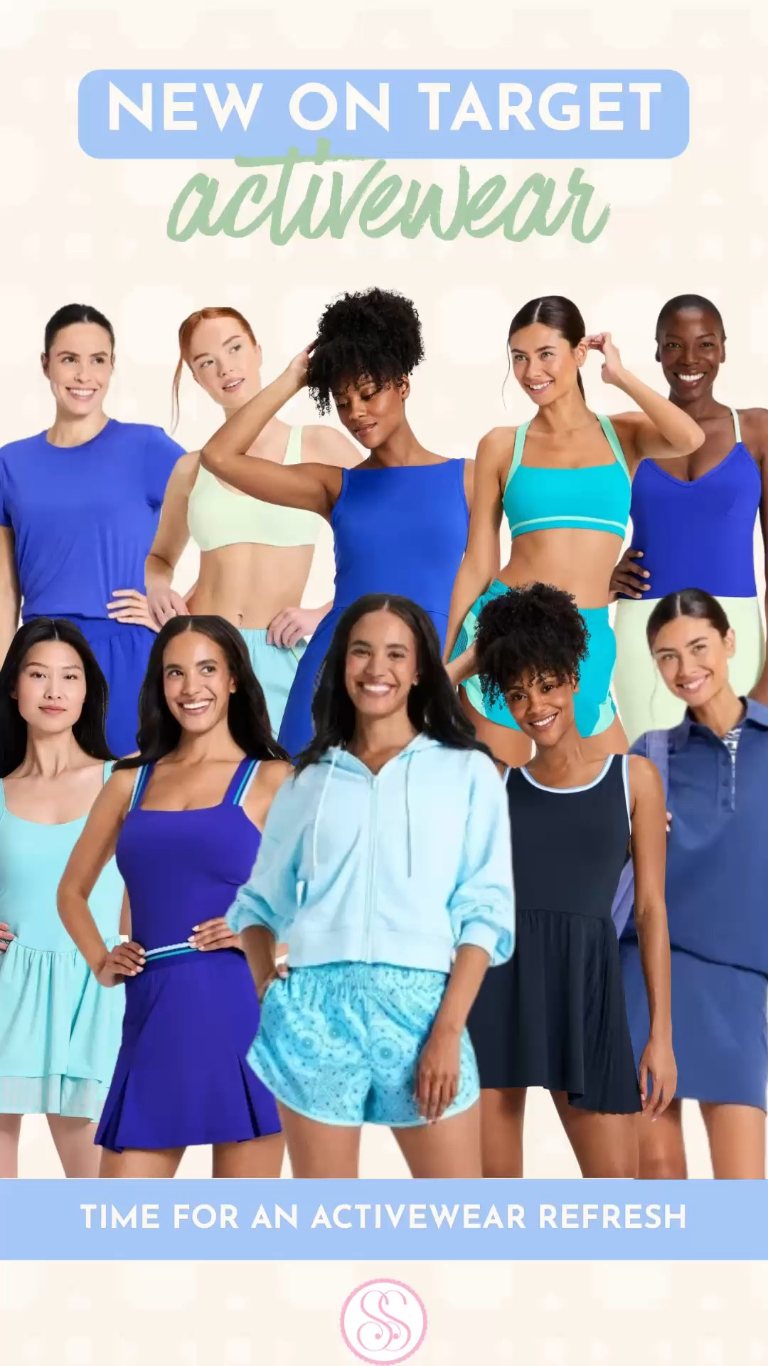 Target activewear women | Target workout clothes | Target athletic dresses | Target tennis dress | activewear refresh | workout sets women | athletic wear women | sporty outfits women

Target activewear is looking really good right now.

This new drop is full of the kinds of pieces women actually want for spring and summer. Easy matching sets, workout dresses, tennis dresses, skorts, soft shorts, bright color, and those sporty little layers that make the outfit feel cute enough to wear beyond the gym.

If you are searching:
Target activewear women
Target workout clothes
Target athletic dresses
Target tennis dress
workout sets women
activewear sets women
pickleball outfits women
golf outfits women
walking outfit women
hot girl walk outfit
athleisure outfits women

Open this drop first.

What stood out most:
• cute workout dresses and athletic dresses
• tennis and pickleball outfits that feel current
• matching sports bra and short sets
• bright blue, aqua, mint, and navy color stories
• throw-on layers that make activewear feel more styled

This is that sweet spot of activewear that feels functional, flattering, and actually fun to wear. Good for workouts, errands, walks, travel days, and all the times you want to look sporty and pulled together.

target activewear women, target workout clothes, target athletic dresses, target tennis dress, target pickleball outfit, target golf outfit women, target skort women, workout sets women, activewear sets women, athletic wear women, tennis outfit women, pickleball outfit women, golf dress women, walking outfit women, athleisure outfits women, sporty outfits women, target style women, target fashion finds

#TargetStyle #TargetFinds #Activewear #WorkoutSet #TennisDress #Athleisure 

#LTKfitnessgoals #LTKActive #LTKSeasonal