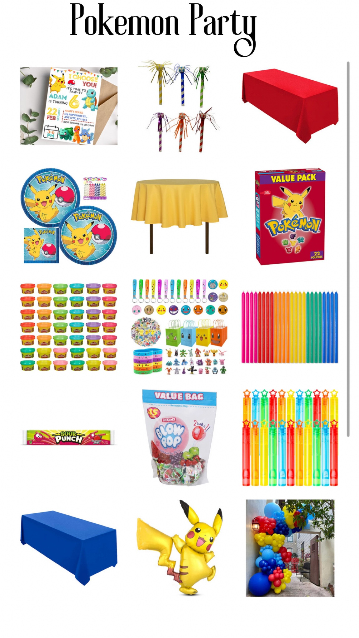 #pokemonbirthdayparty must haves ! 

#LTKkids #LTKunder50 #LTKFind