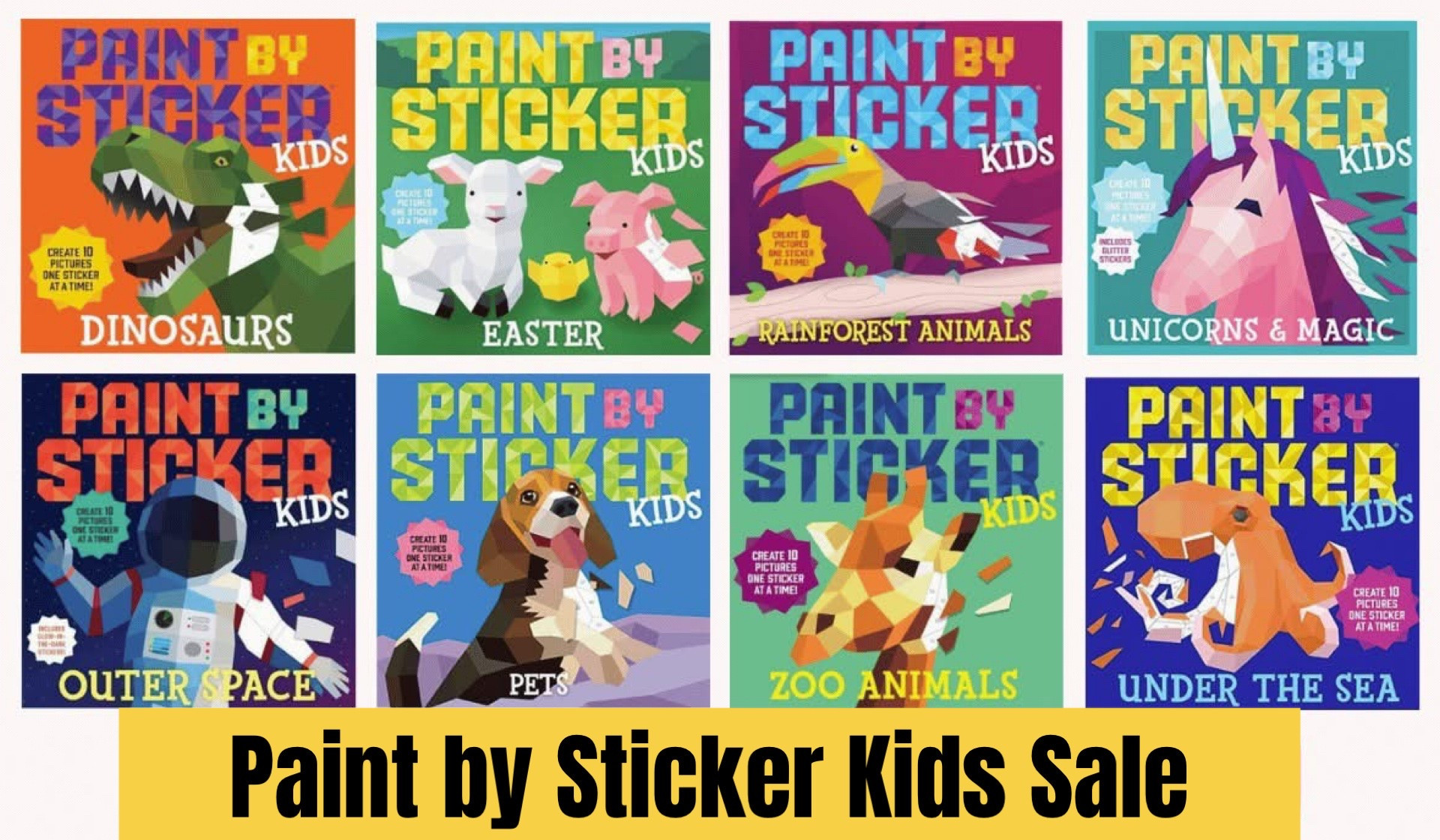 Paint by Sticker Kid’s Books are as much as 50% Off today on Amazon! These are so fun for kids (and adults!), and a great non-screen activity to keep kids busy this Summer. So many fun options available for as low as $5!

#LTKSaleAlert #LTKHome #LTKKids