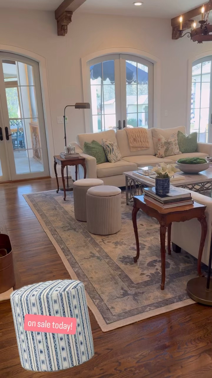 The cutest ottoman is on sale!! Totally adding these to my cart. They are the perfect seats, don’t take up a lot of space & you can move around easily. My new blue fringe chairs are on sale too!!

#LTKdayinmylife #LTKSaleAlert #LTKHome