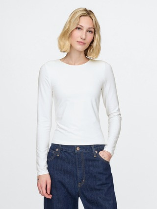 Modern Compact Jersey Cropped T-Shirt | Gap (US)
