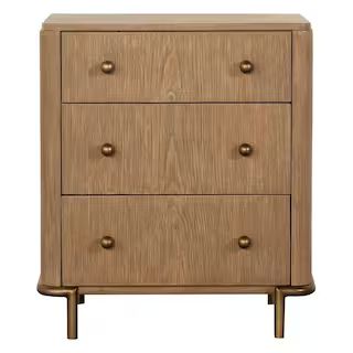 Coaster Home Furnishings Arini Sand Wash 3-Drawer Nightstand with Dual USB Ports 224302 - The Hom... | The Home Depot