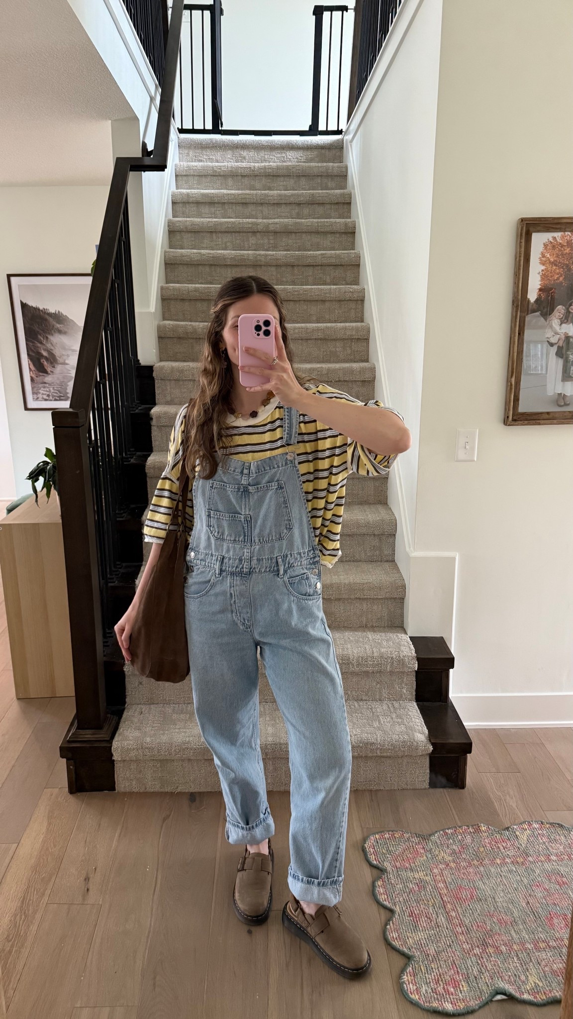 wearing a small in striped tee and overalls (bleu moon), some of my favorite overalls I’ve had for years, linked washes in stock! 

Spring outfit, mom outfit 

#LTKootd #LTKmomlife