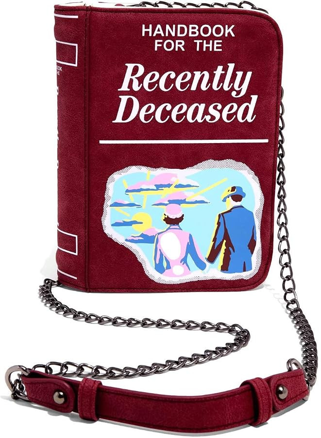 Beetlejuice Handbook For The Recently Deceased Crossbody Bag | Amazon (US)
