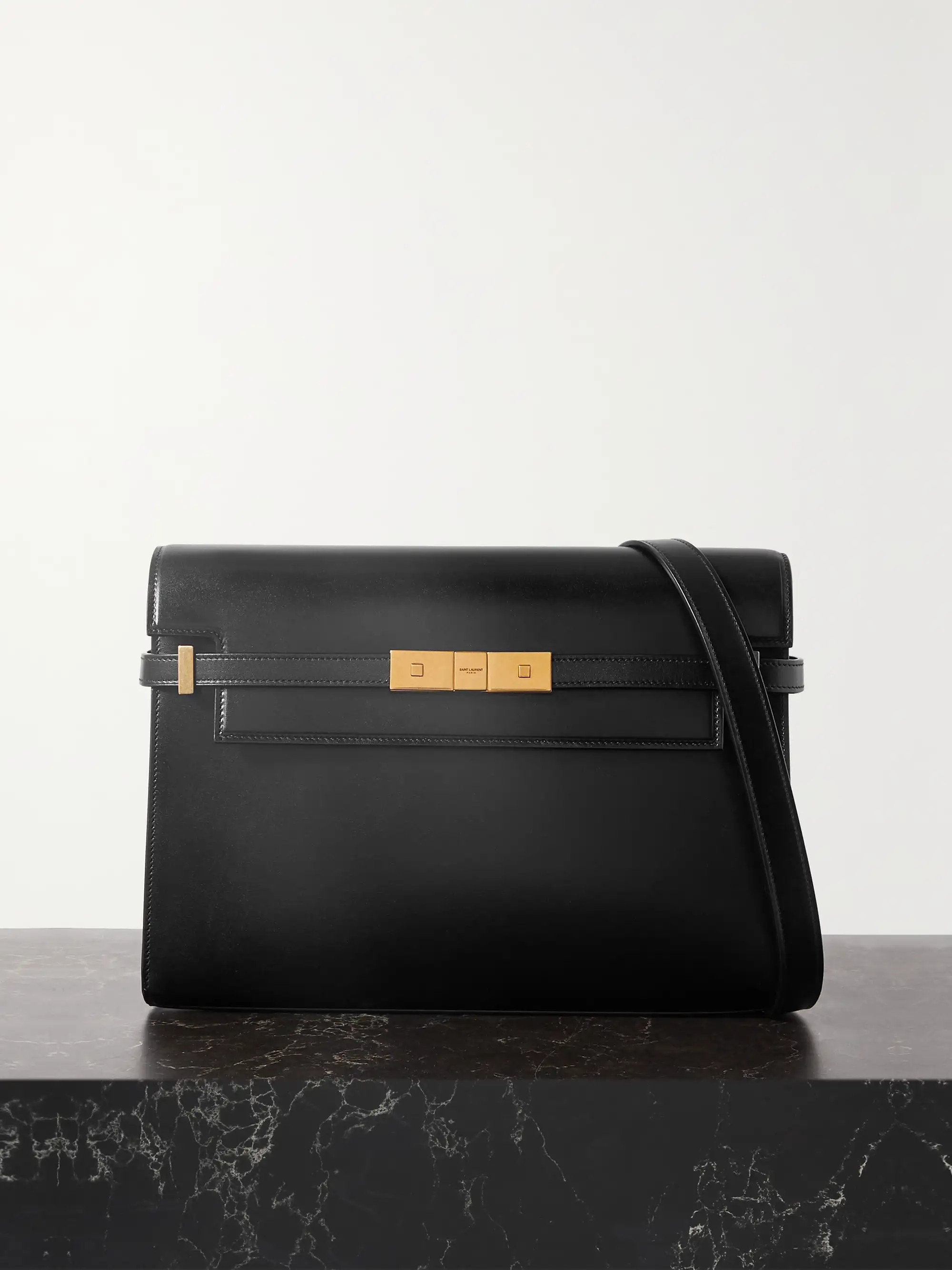 Manhattan leather shoulder bag | NET-A-PORTER (US)