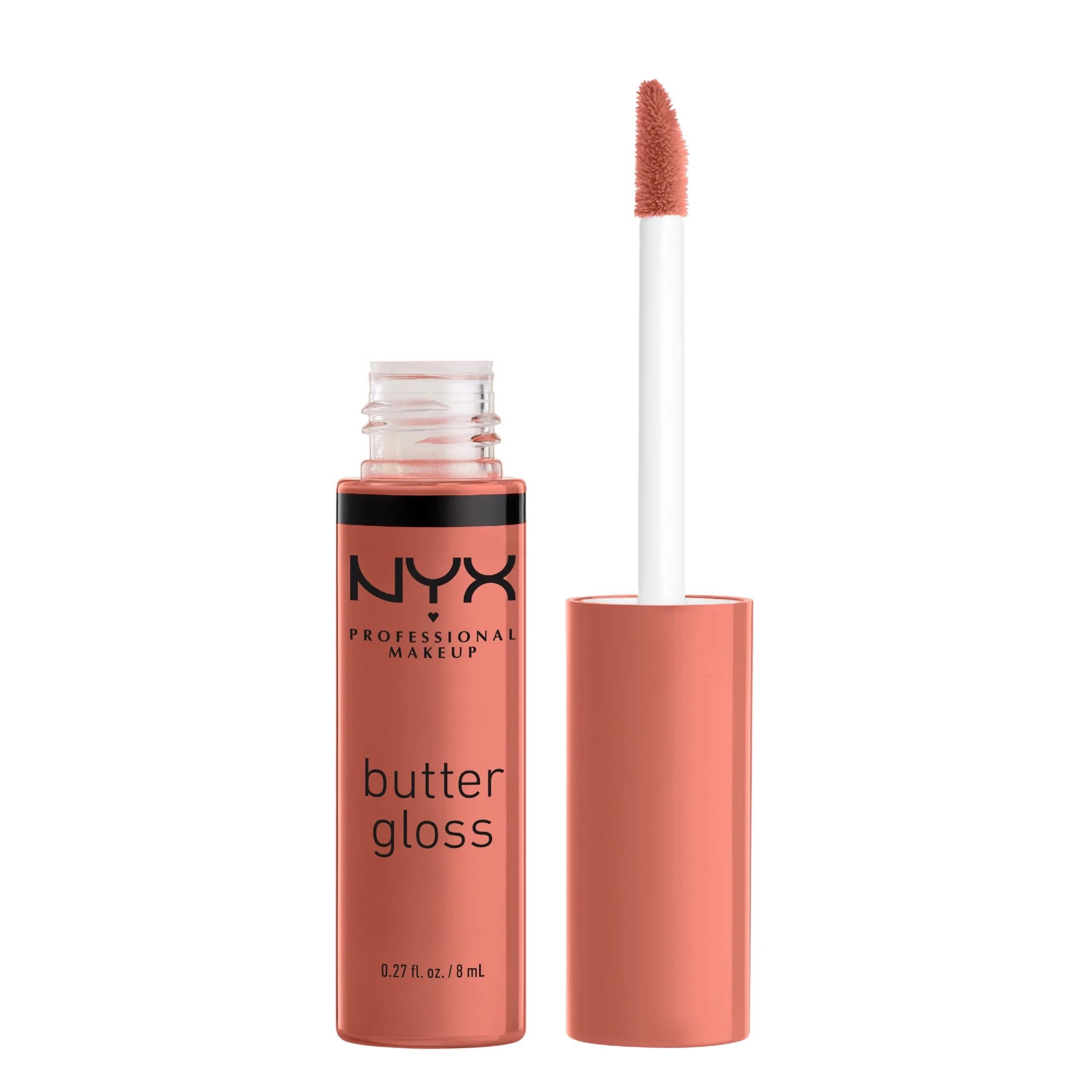 NYX Professional Makeup Butter Gloss, Non-Sticky Lip Gloss, 35 Bit of Honey, 0.27 fl oz | Walmart (US)