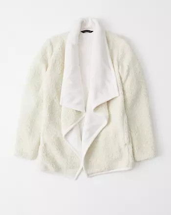 Sherpa Cardigan | Abercrombie & Fitch US & UK