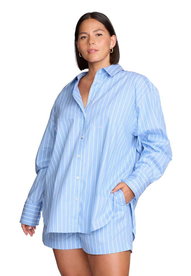 The Oversized Shirt- Cotton | Eloquii