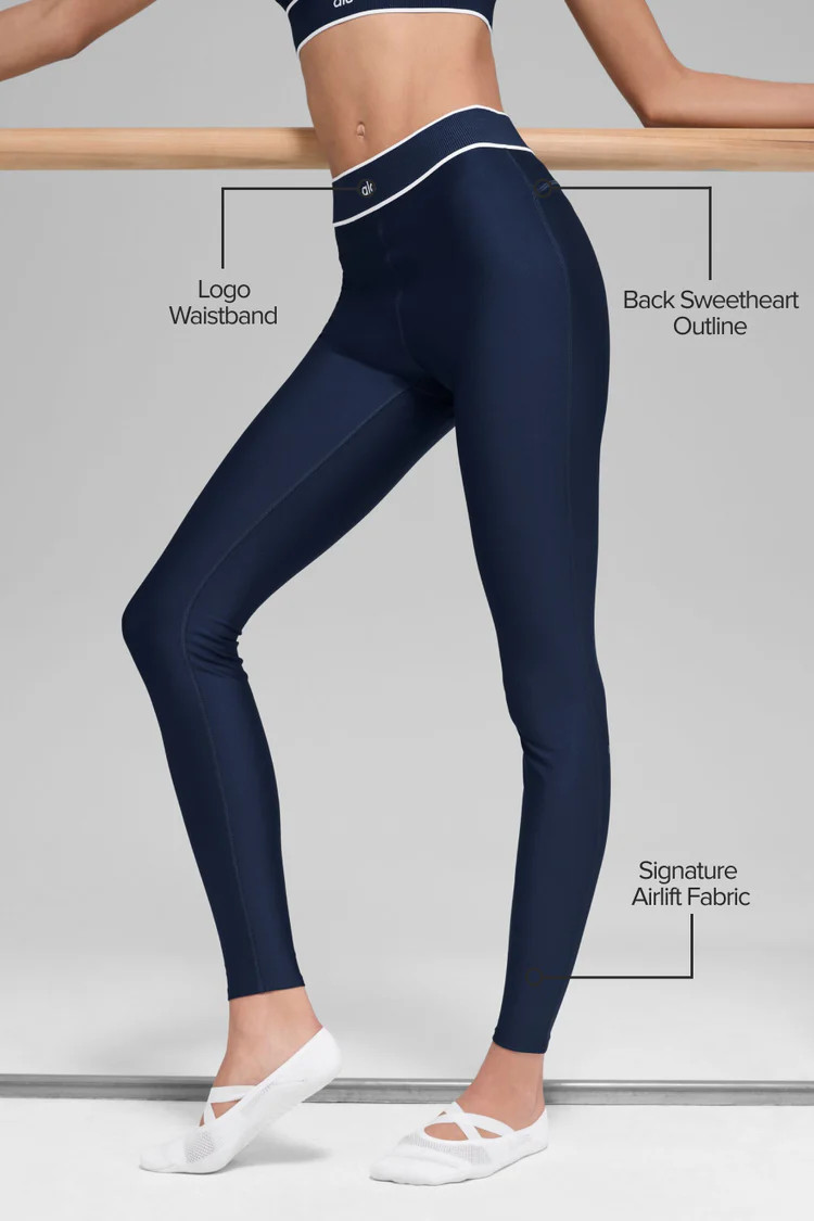 Airlift High-Waist Alignment Legging | Alo Yoga (US)