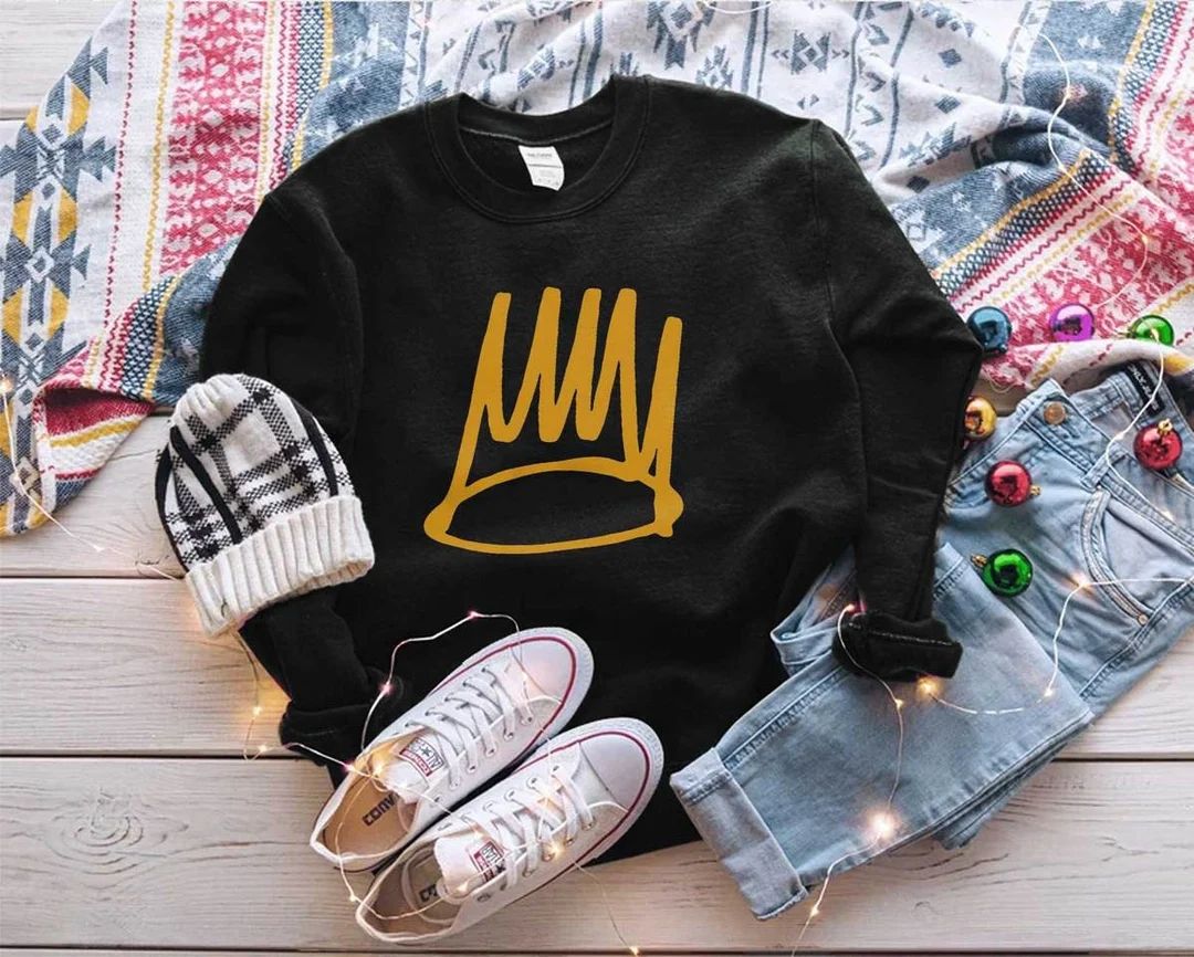 Bo-rn Sweatshirt Sin-ner J T-Shirt Co-le Unisex Rapper Music Dream-ville Hip Hop Gift For Fans Cr... | Etsy (US)