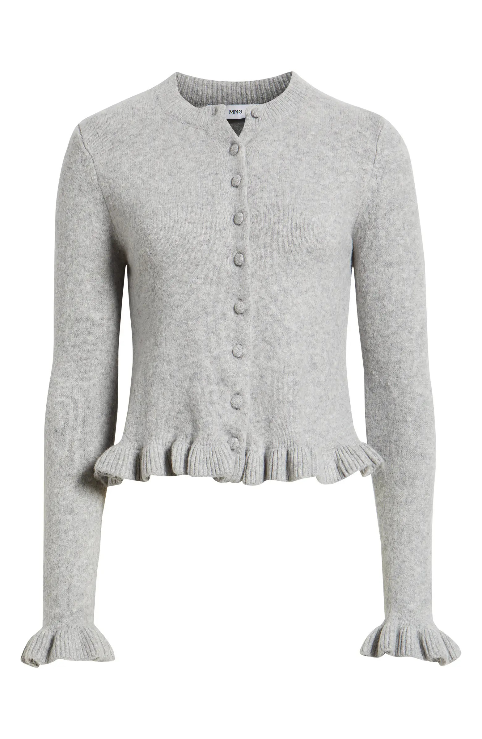 Fleur Ruffle Cardigan | Nordstrom