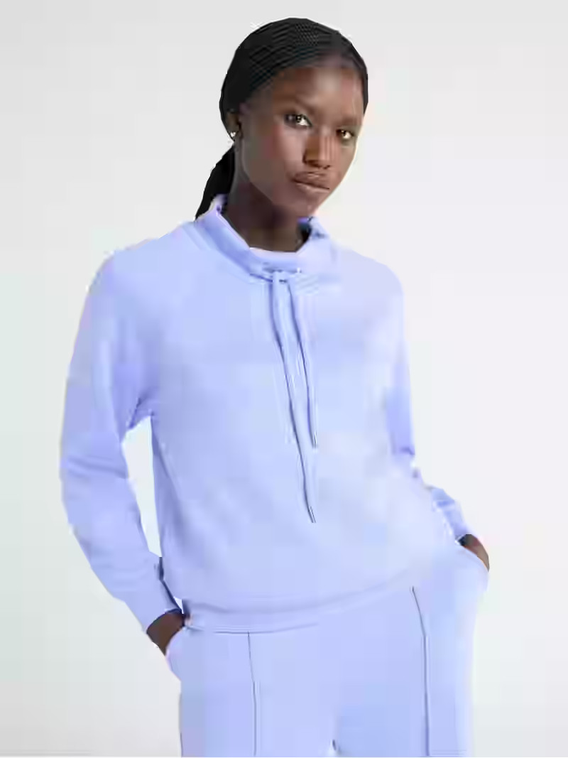 Scoop Women's and Women’s Plus Ultimate ScubaKnit Funnel Neck Sweatshirt, Sizes XS-4X | Walmart (US)