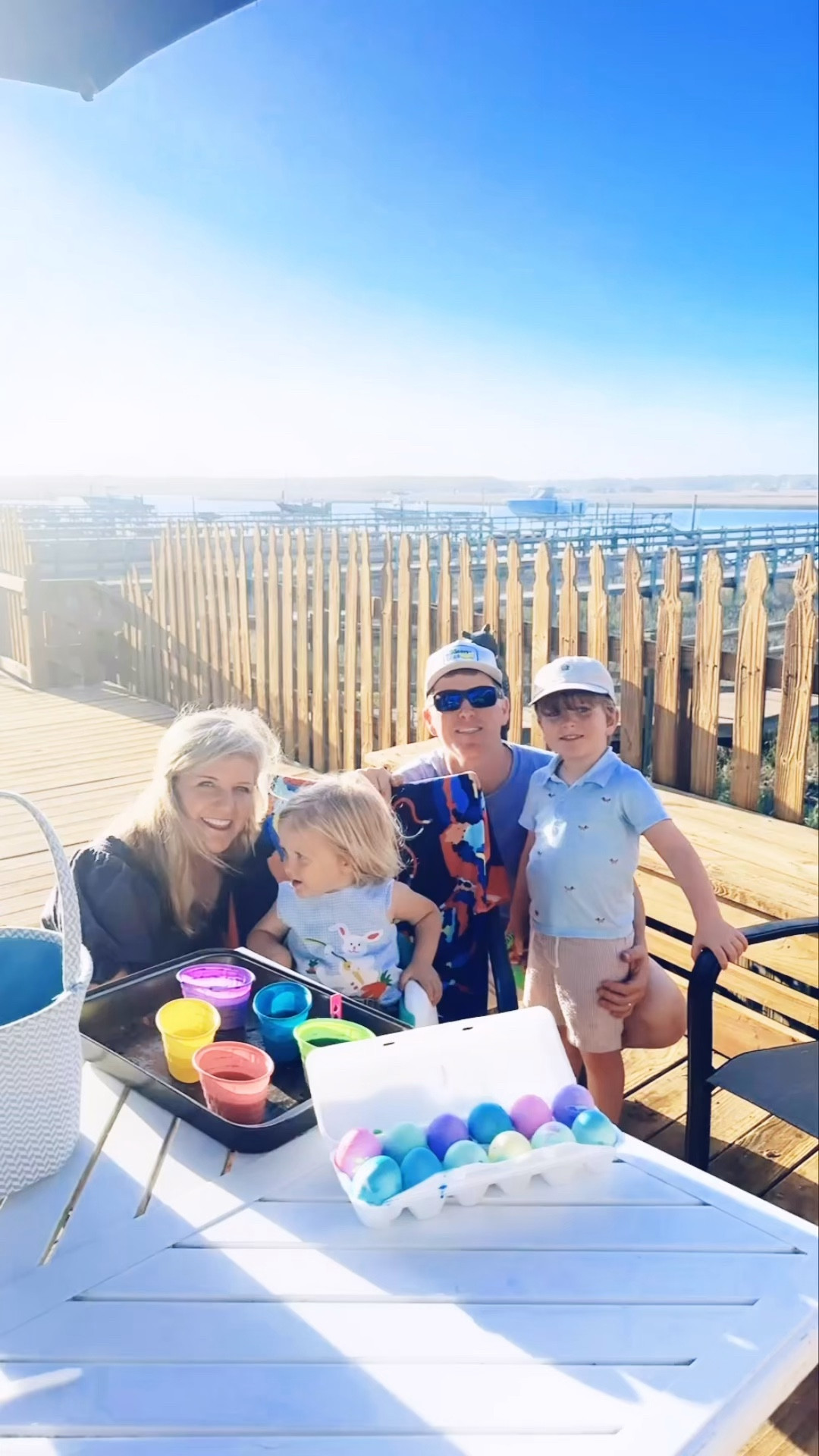 Nothing sweeter than spending Easter 🐇🥕 Weekend down by the sea 🌊🌾 and starting off all the fun dying easter eggs 🥚 with our little bunnies!! 🐰🎨☀️

#LTKSeasonal #LTKmomlife #LTKKids