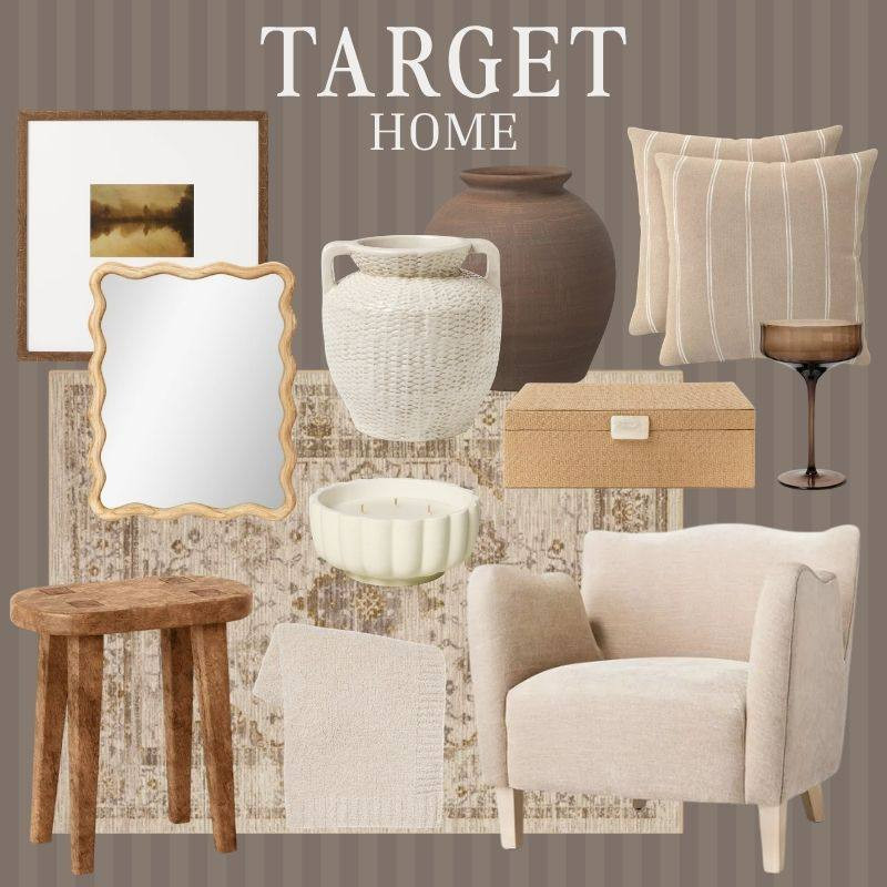 Neutral home decor finds that make your space feel warm, cozy, and elevated 🤍 Loving these soft beige tones, textured vases, and timeless accent pieces from Target. Perfect for creating a calm, minimalist living room or bedroom refresh.

// Target Home, Target Home Finds, Neutral Home Decor, Cozy Home, Affordable Home Decor, Living Room Decor, Bedroom Decor, Home Styling, Neutral Aesthetic, Minimal Home, Home Decor Finds, Cozy Living Room, Modern Neutral Decor, Budget Home Finds, Home Refresh Ideas, Aesthetic Home, Accent Chair, Throw Pillows, Area Rug, Table Lamp, Decorative Vase, Ceramic Vase, Wall Art, Wall Mirror, Wooden Stool, Storage Box, Scented Candle 

 #LTKSeasonal #LTKHome #LTKSaleAlert