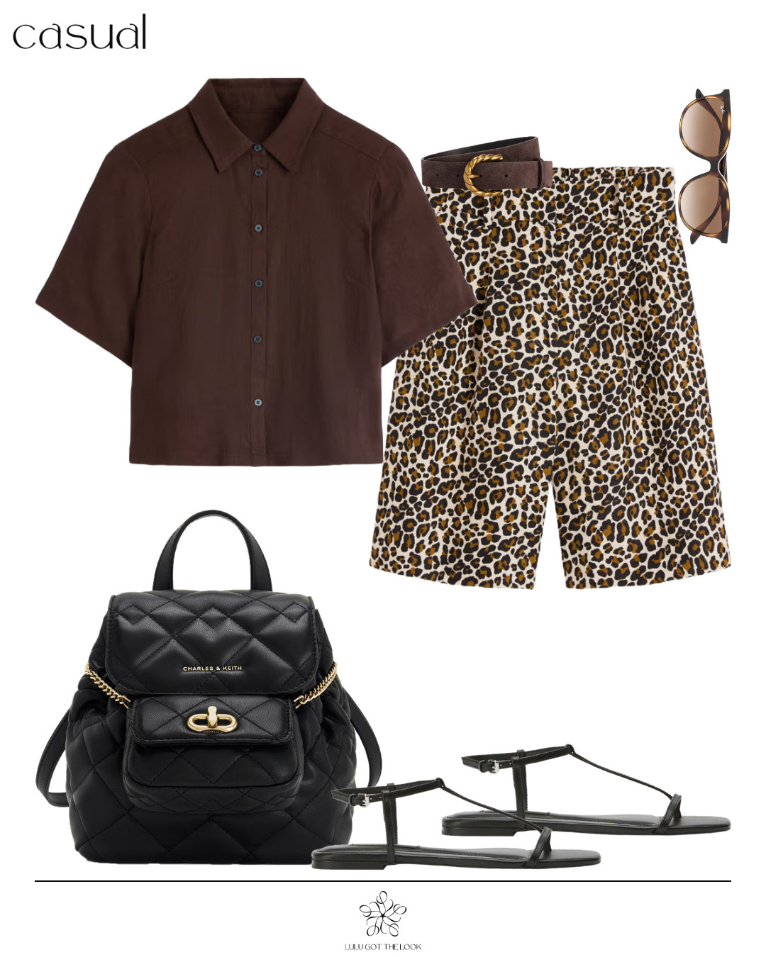 Brown and leopard: casual 

 #LTKootd #LTKSeasonal #LTKU