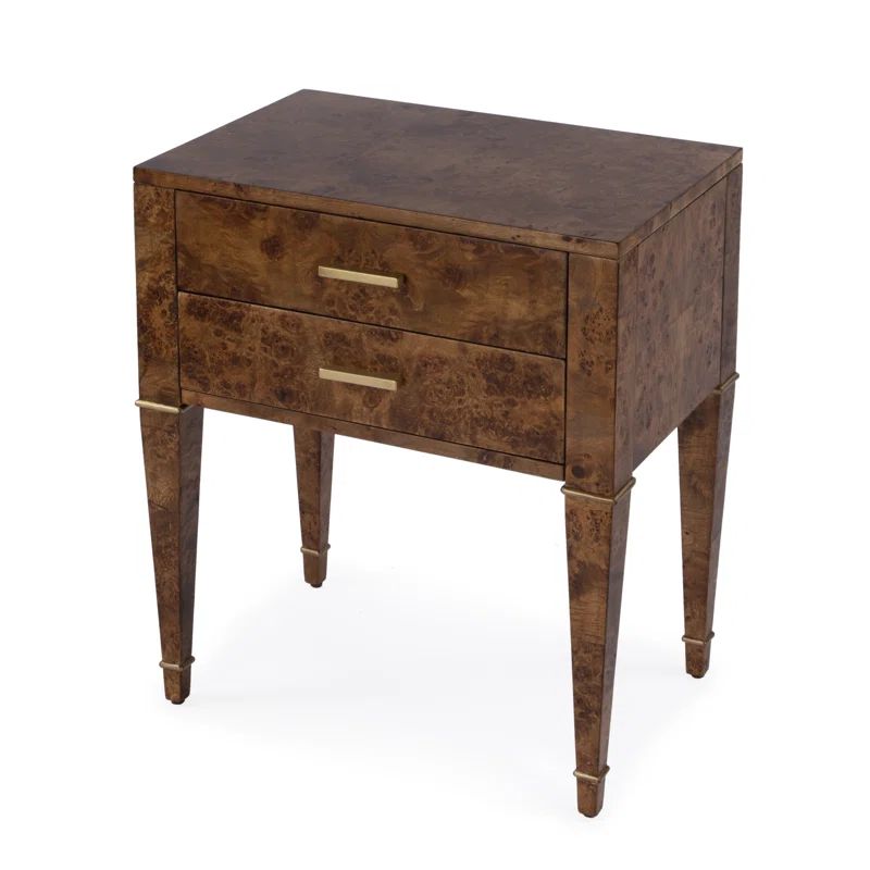 Lindauer Solid + Manufactured Wood Nightstand | Wayfair North America